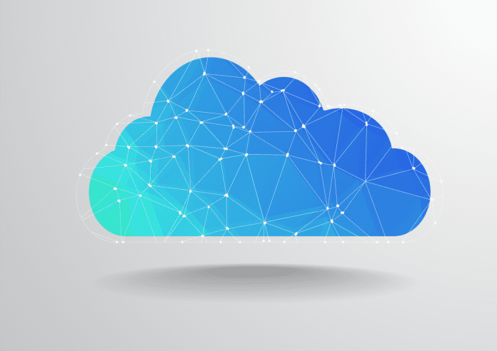 An abstract image of cloud computing.