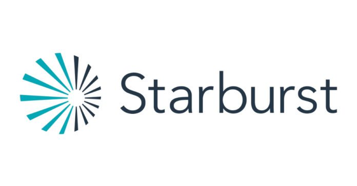 Starburst logo.