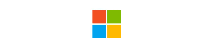 Microsoft logo icon.