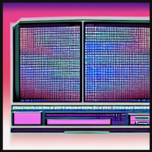 DeepAI computer vaporwave